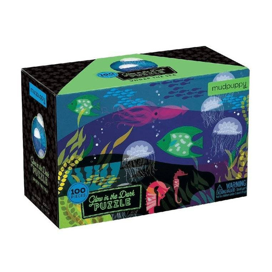 Mudpuppy Puzzle świecące w ciemności Pod wodą 100 elementów 5+