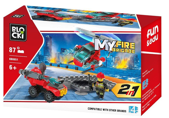 Klocki Blocki MyFire 2 W 1 87 el.