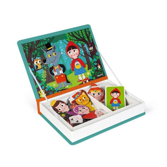Magnetyczna układanka Świat baśni Magnetibook 3-8 lat, Janod