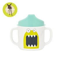 Lassig Kubek z melaminy Little Monster granat