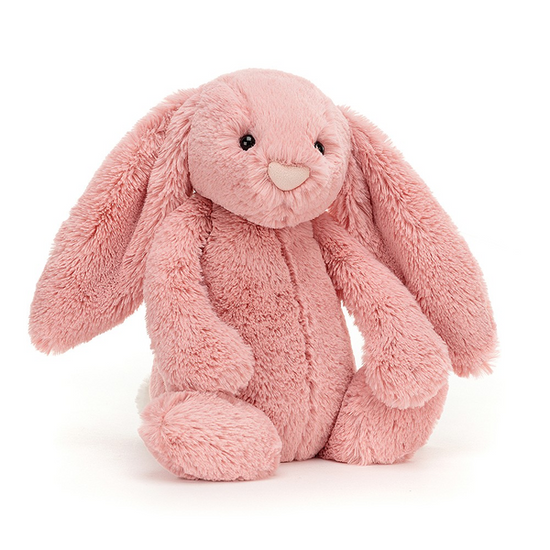 Bashful Królik pudrowy róż 31 cm