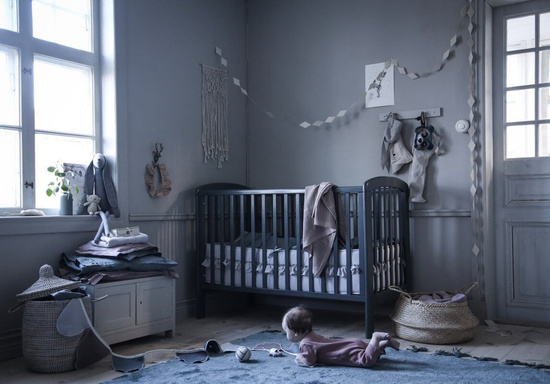 Łóżeczko dziecięce LUX 120x60 (opuszczany bok) TROLL NURSERY
