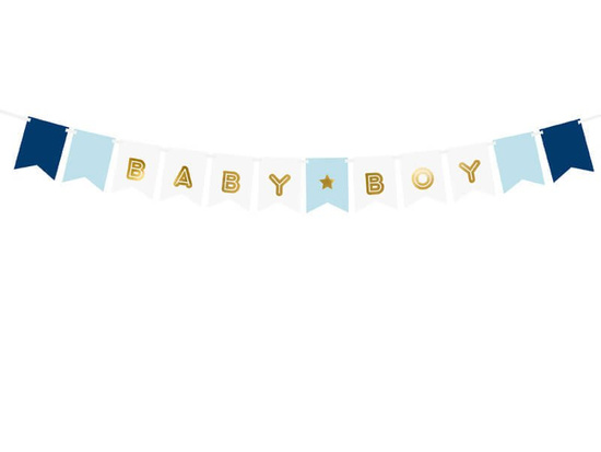 Baner Baby Boy, mix, 15x160 cm