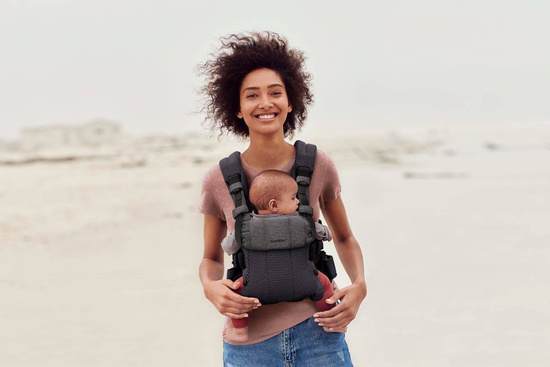 BABYBJORN - nosidełko Harmony 3D Mesh, Antracyt