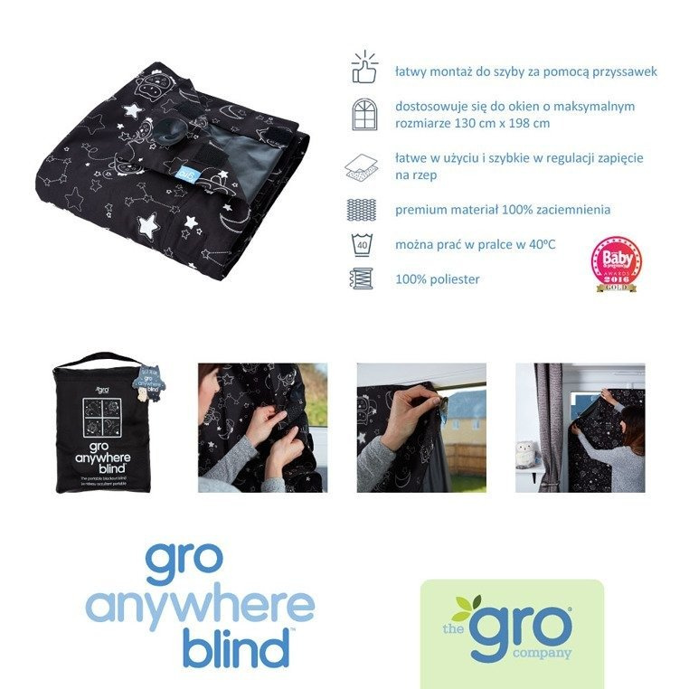 Gro anywhere blind norge