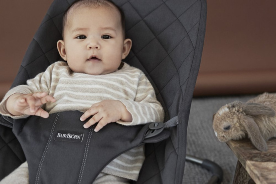 BABYBJORN - leżaczek BALANCE BLISS - Antracytowy