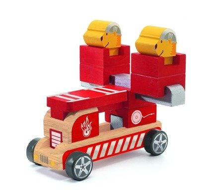 Drewniany samochód składany Bombero
