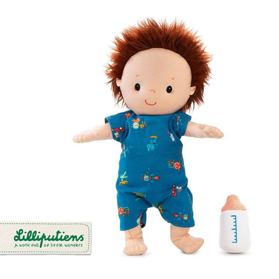 Duża materiałowa lalka dzidziuś Noa 36 cm 2 lata , LILLIPUTIENS