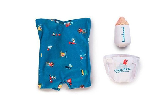 Duża materiałowa lalka dzidziuś Noa 36 cm 2 lata , LILLIPUTIENS