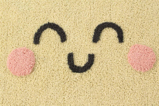 Dywan bawełniany do prania w pralce You're My Sunshine, Mr Wonderful & Lorena Canals Ø 100 cm