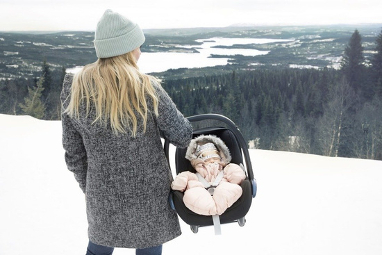 Kombinezon dziecięcy - Powder Pink 6-12 m-cy, Elodie Details