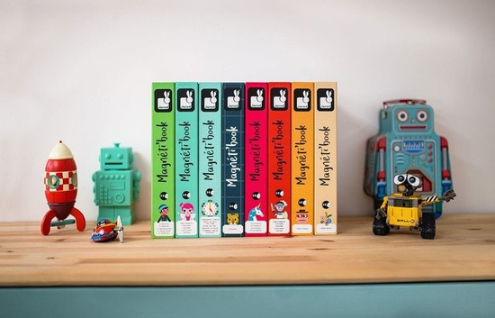 Magnetyczna układanka Księżniczki Magnetibook JANOD
