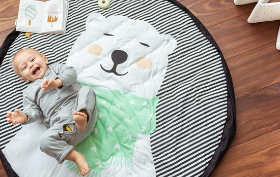 Play & Go Mata i worek 2w1 Soft Miś Polarny