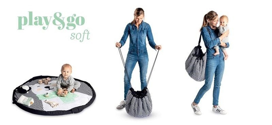 Play & Go Mata i worek 2w1 Soft Miś Polarny