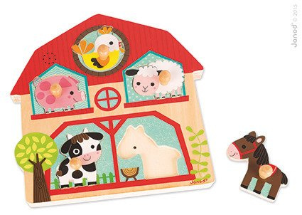 Puzzle muzyczne Mieszkańcy farmy, Janod