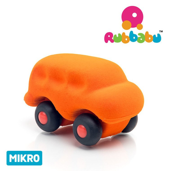Rubbabu Zestaw 8 sensorycznych mikro - pojazdów 