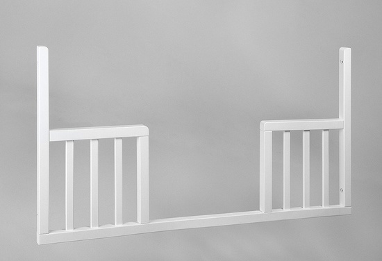 Wymienny bok do łóżeczka 120x60 UNIWERSALNY Toddler Rail TROLL NURSERY (k. biały)