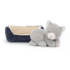Napping Nipper Kot w legowisku 10 x 14 cm